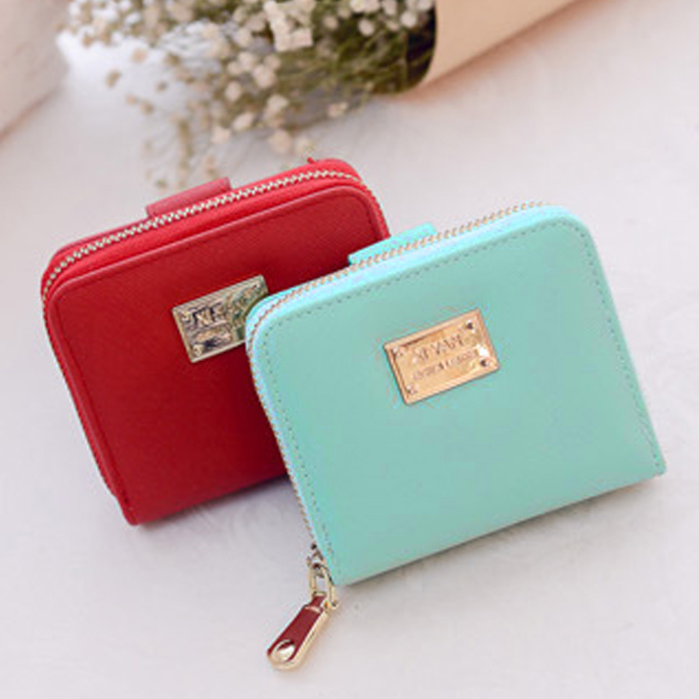 Women Ladies Retro Small Mini Wallet Card Holder Zip Clutch Handbag Coin Purse | eBay