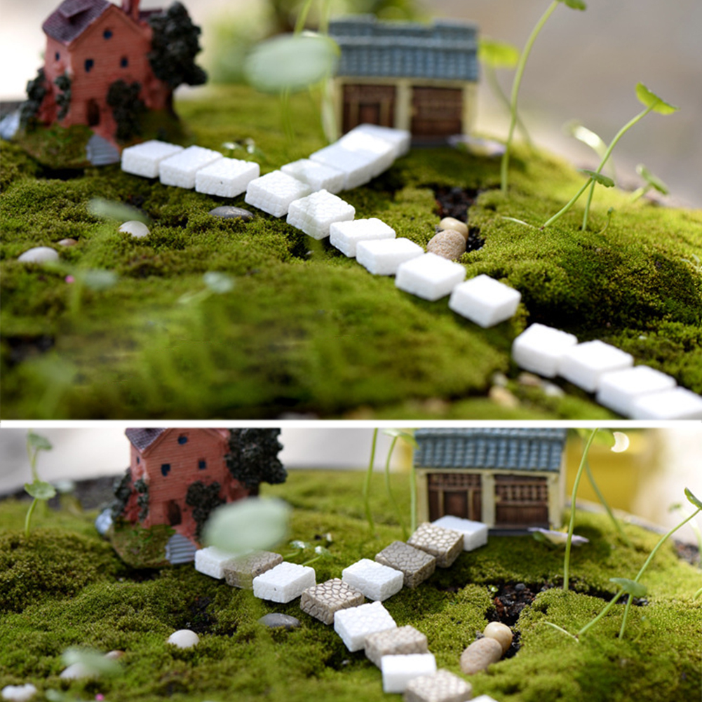 DIY MINI MINIATURE Fairy Garden Ornament Decor Pot Craft Dollhouse
