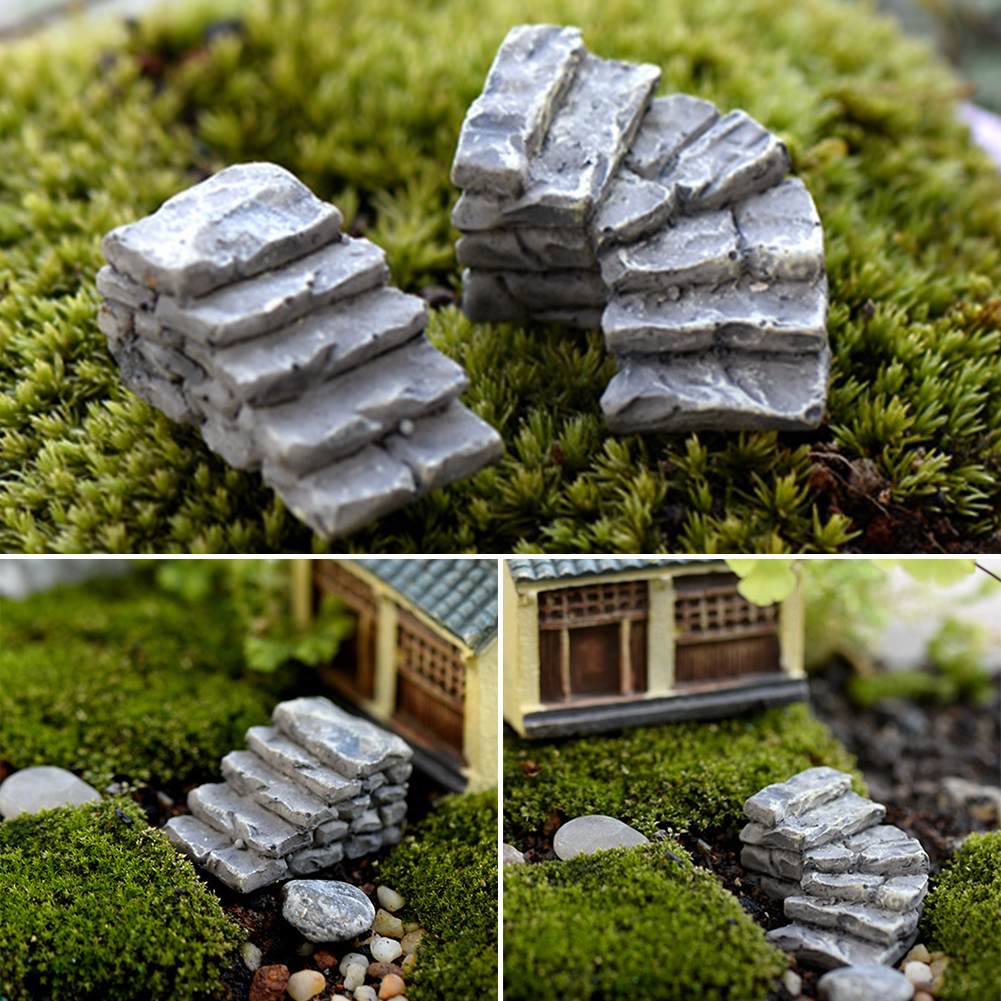 DIY MINI MINIATURE Fairy Garden Ornament Decor Pot Craft Dollhouse